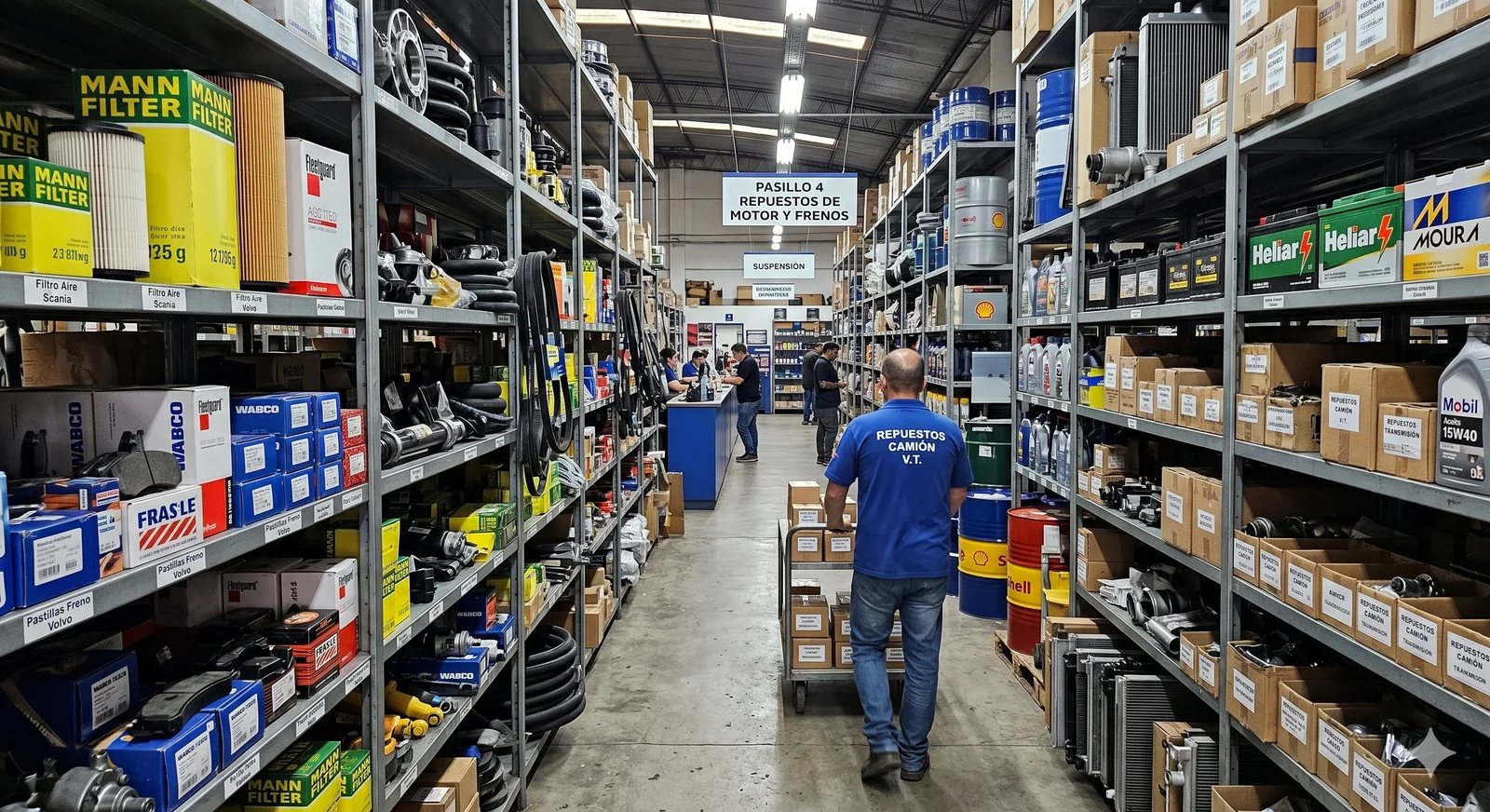 Repuestos y consumibles