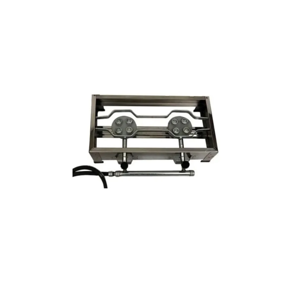 Anafe 2 hornallas inoxidable