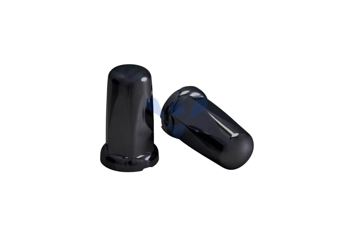 Tapa de tuerca Belga 32/33mm Negra